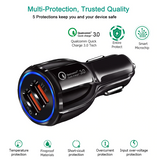 Original Car Charger Dual USB Quick Charge