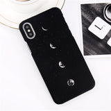 Lovely Cartoon Starry Sky Moon Case